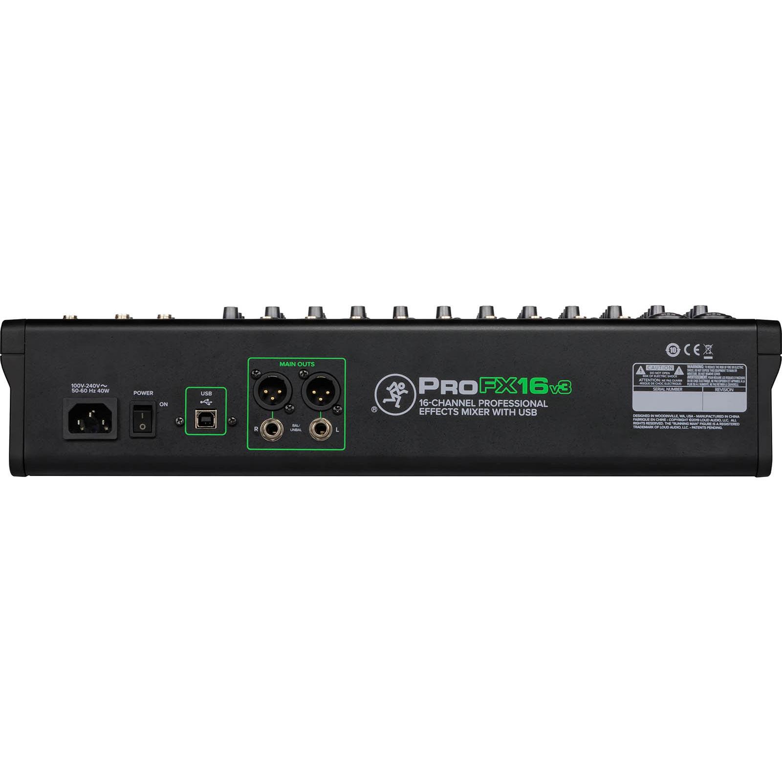ALTO ZMX164 ミキサー FX USB 16チャンネル Alto Professional - LEGACY MIXERS Series > ZMX164FX USB